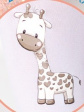 skarpetki dziewczęce hannah 40 den - kolor bianco/żyrafa