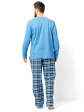 Piżama KEY MNS 626 B25 M-2XL Męska, długi rękaw
