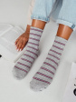 skarpety milena 0200-162 cienkie paski 37-41 - kolor melanżowy