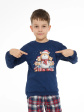Piżama Cornette Kids BOY 593/186 Family Christmas 86-128