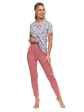 Piżama Damska Rozpinana Rękaw Plus Size PDD5400-006, piżamy