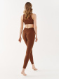leggins seamless shape - kolor mocca