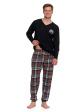 Piżama Moraj PDM 4600-011 M-2XL - kolor black