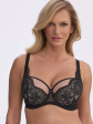 Biustonosz półusztywniany Semi Soft Gaia BS 1392 Alice - kolor czarny, półusztywniane