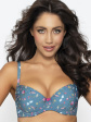 Blue SKY BRA PUSH-UP - kolor blue, push up