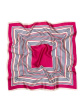 apaszka art of polo 25219 satin stripes - kolor fuksja
