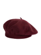 czapka beret art of polo 25262 milla - kolor bordowy