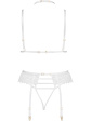 beauty night noemi set bn6724 nocna komplet stanik + majtki + pas do pończoch