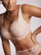 Biustonosz push up Luna PU-1103 Beżowy