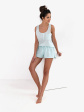 Piżama Sensis Ocean S-XL - kolor miętowy, ramiączko