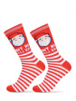 Skarpety BE Snazzy SKCH-01 Merry Christmas 42-44 - kolor czerwony w4