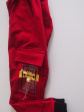 Spodnie Nikodem R.122-146 - kolor czerwony, dresowe