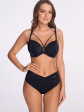 stanik kąpielowy half cup sk 253 black