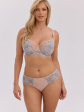 stanik miękki soft-balconette cameron bso 1371 rÓŻowo-niebieski