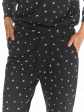 piżama raisa 2571 3/4 - kolor czarny