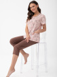 Piżama Luna 1304 2XL-3XL L26 Rozpinana