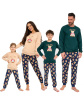 Piżama Cornette 671/479 Gift Time Christmas S-2XL, długi rękaw