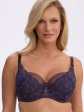 stanik półusztywniany semi soft gaia bs 1342 evelyn - kolor fioletowy