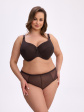 Biustonosz półusztywniany SEMI-SOFT Sonia BSO 1058 Brązowy