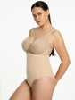 Figi Julimex Wysoka Talia 441 Seamless S-2XL - kolor beżowy