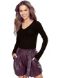 bluzka active s-xl - kolor czekoladowy