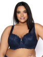 Biustonosz usztywniany Full CUP MAT M-053/22 Carmela Big Granatowy - kolor granatowy, usztywniane
