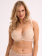 Biustonosz półusztywniany Semi Soft Gaia BS 1228 Isla - kolor beżowy, półusztywniane