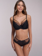 Biustonosz półusztywniany Semi Soft AVA 2154 Black