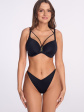 Figi Kąpielowe AVA SF 254/17/B Brazyliany Black S-3XL