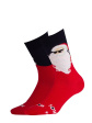 skarpety wola u04.155 merry christmas 35-46 - kolor red 821