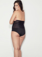 majtki pure glam r.3xl-5xl - kolor czarny