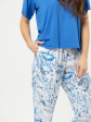 piżama damska lns 773 a24 - kolor niebieski