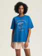Piżama Henderson Ladies 44479 Edris S- - kolor hiacynt, krótki rękaw