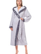 Szlafrok L&L 9145 HFT Długi 5XL Damski: widok 8