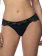 Figi Newia Panty Full - kolor czarny