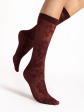 skarpetki shari 30 den - kolor oxblood
