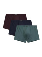 Bokserki Atlantic 3MH-048 A'3 S-2XL - kolor wino-zielony-granatowy