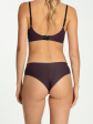 majtki simple brasil dark plum