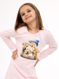 Koszula Cornette Kids Girl 549/196 Bears 2 98-128 - kolor różowy, koszule nocne