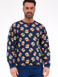 piżama cornette 457/293 teddy 6 christmas s-2xl męska
