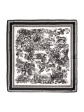 Apaszka ART OF Polo 25221 Satin Wildcat - kolor czarny