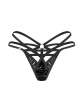 Stringi Keira Lise - kolor black, majteczki
