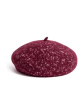 Czapka Beret ART OF Polo 26399 Erina - kolor bordowy