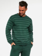 Piżama Cornette 117/259 Loose 12 S-2XL - kolor zielony, długi rękaw