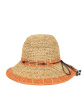 kapelusz art of polo 21148 piknikowy - kolor morelowy