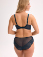 Biustonosz półusztywniany SEMI-SOFT Isla BSO 1228 Turkusowy, półusztywniane