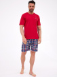 Piżama Cornette 326/313 Ready 4 S-2XL Męska, krótki rękaw