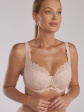 Biustonosz push up Luna PU-1103 Beżowy