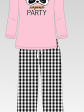 Piżama Damska Model 06 - kolor różowy, długi rękaw