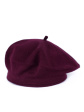 Beret ART OF Polo 19566 Zima W Neapolu - kolor burgundy, czapki i kapelusze